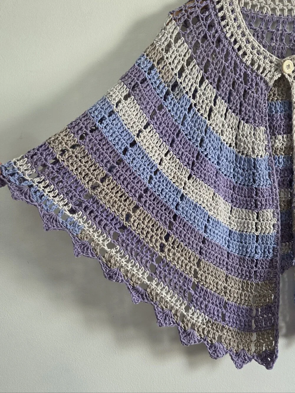 Vintage handmade striped